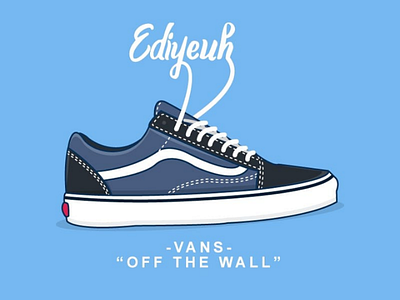 Vans art illustration lineart sneakers vans vector