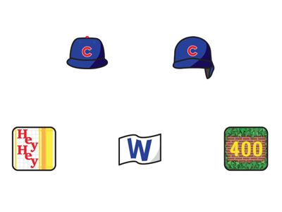Cubs Icon Set