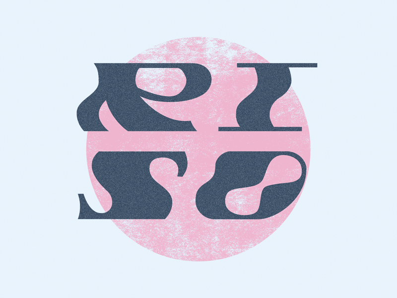 Feelin' Cosmic branding design grain risography typography vector illustration