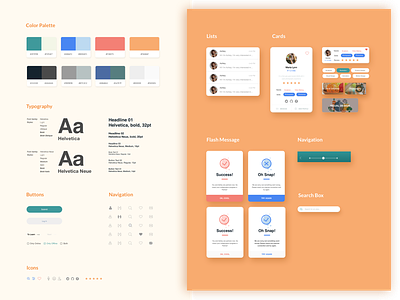 Daily UI Challenge #06 - Style Guide