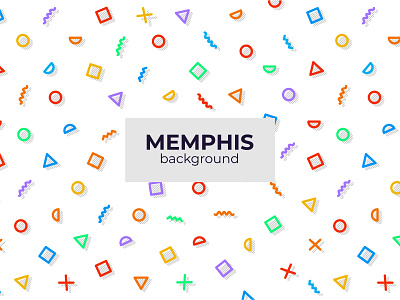 Memphis Background abstract background color colourful decorative dots free pattern geometric hipster line minimal modern pattern point rectangle retro shapes triangle vector