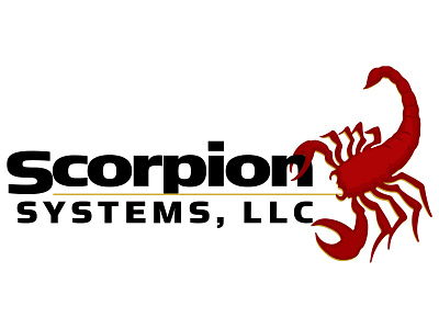 Scorpion Systems, LLC branding design logo vector