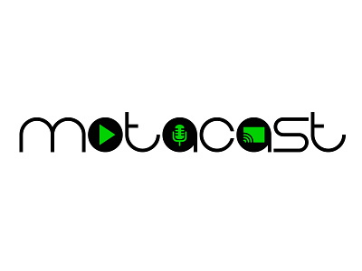 Motacast branding cannabis design logo podcasting webcasting
