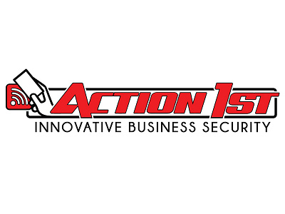Action1st Logo branding design logo