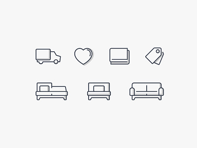 Furniture Shop Icons