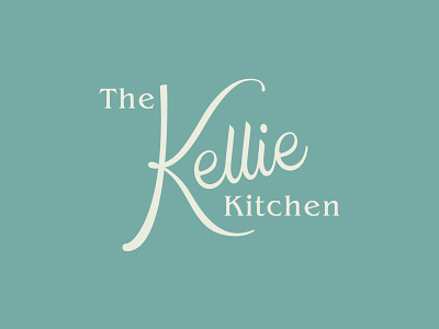 The Kellie Kitchen branding graphic design keto chef lemon lemon logo logo logo design script script logo