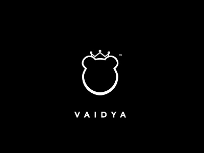 Vaidya Cannabis Logo bear logo brand branding cannabis cannabis brand cannabis design cannabis logo design graphic design graphics logo logo design logos vector