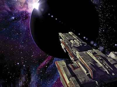 XB-1 cover illustration fiction illustration sci fi science space spaceship