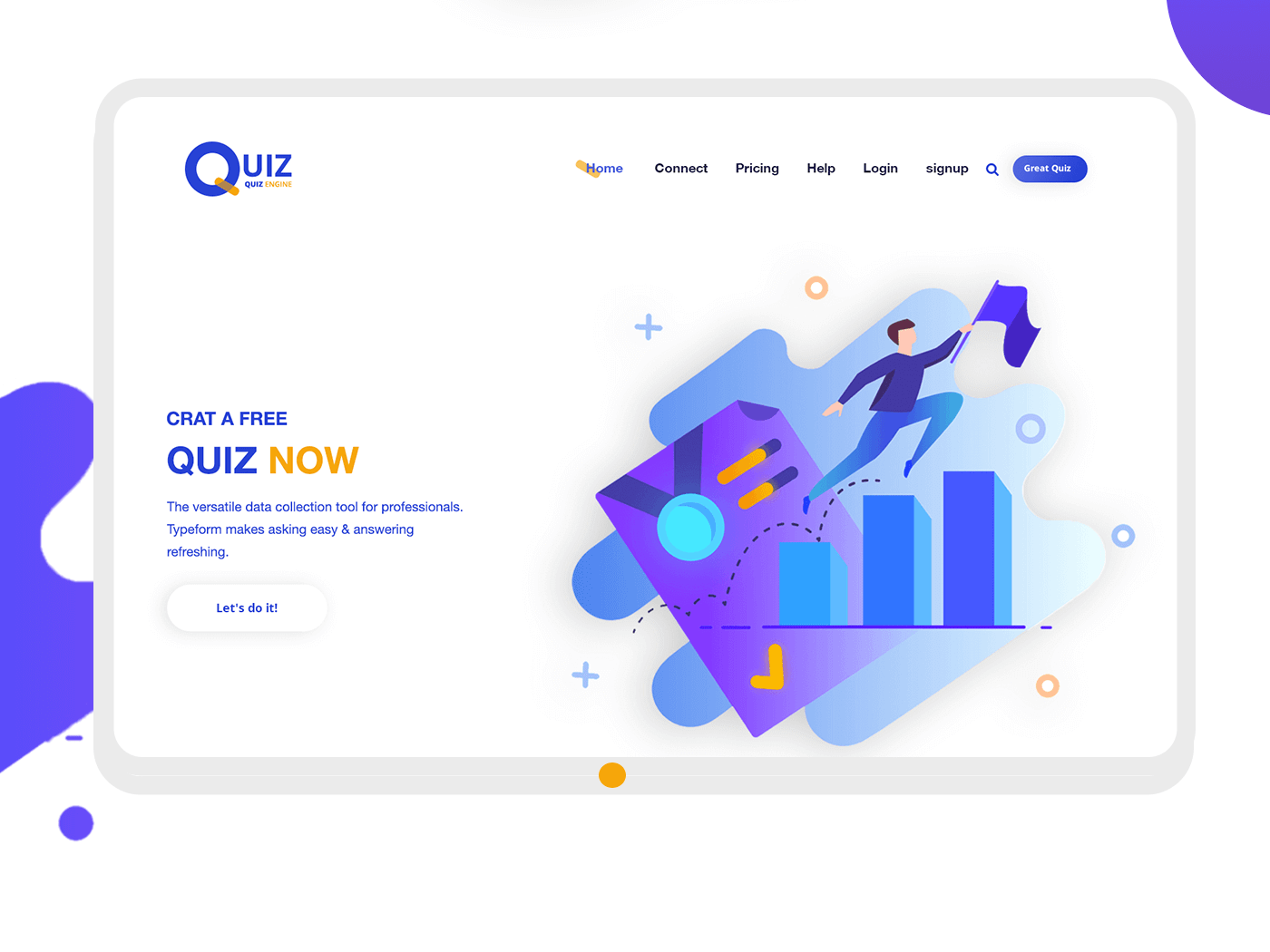 Quiz Engine Website UI/UX by Islam Khairy on Dribbble