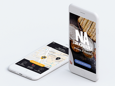 Na Browara App app first shot forfun mobile design ui ux