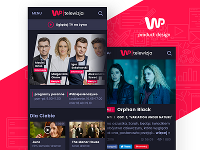 Mobile design wp.tv 2016