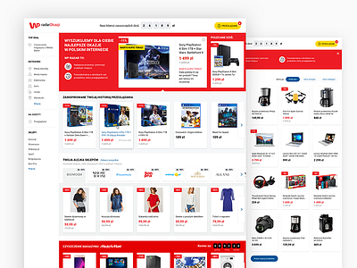 WP radarOkazji - e-commerce design commerce design e commerce ecommerce ui ux web website wirtualna polska wp