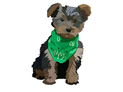 Remy animal art cute designer dog graphic illustration illustrator puppy sketch visual