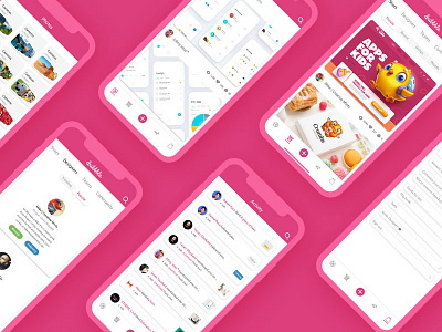 Project final chapter app dribbble redesign