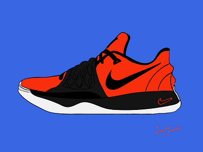 Nike Shoes 01 Red illustration
