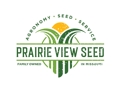 Prairie View Seed Logo Design