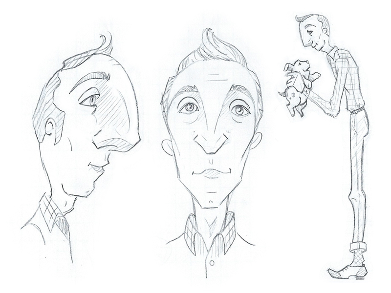 Character Study - Roger by Andrea Maxwell on Dribbble