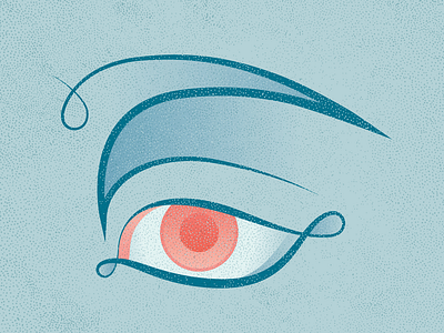 Linework Eye Illustration
