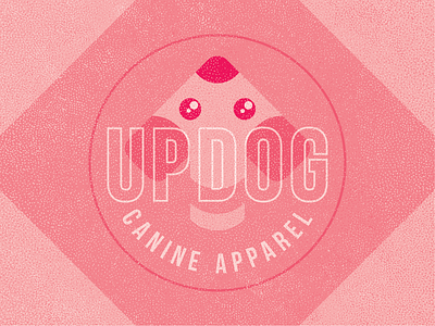 Updog Canine Apparel accessories apparel brand branding canine clothing design dog fashion identity logo mark modern puppy updog