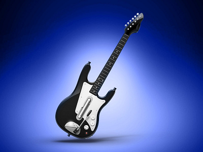 Guitar Controller controller games guitar illustration