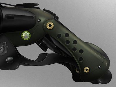 Gears of war gun controller concept