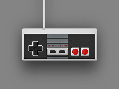 Nes Controller controller illustration nes