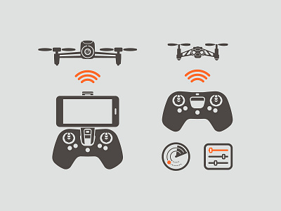 Parrot Flypad drone icon