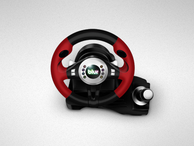 blur wheel accessories product design video games wheel