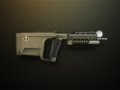 Ghost Recon gun controller Concept Sideview concept gun controller video game