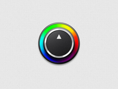 Color Knob Icon color design icon knob