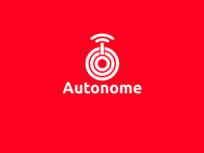 autonome automotive autonome businesscard design flat illustrator lettering logo logodesign minimal typography ui ux vector