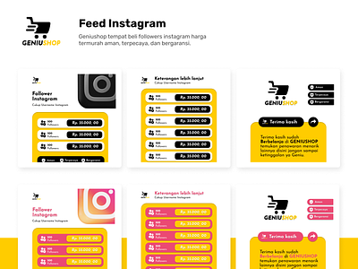 GeniuShop - Feed Instagram design feed instagram