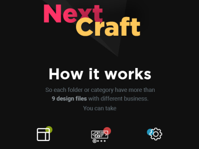 Nexcraft - A modular Web UI Kit for designers branding design graphic design kit ui ui design ux design website
