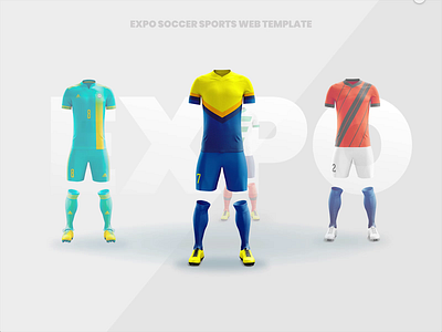 EXPO 2022 | Soccer Web Template animation design ecommerce fifa world cup figma football football world cup landing page motion graphics qatar 2022 fifa world cup soccer soccer world cup sports jersey theme design ui ui design ux ux design web template website
