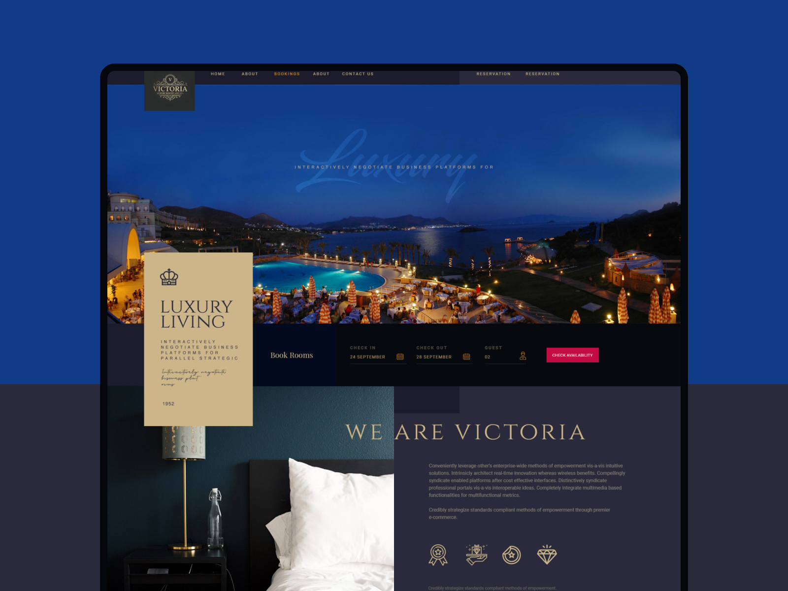 Luxury Website Design Designs, Themes, Templates And Downloadable ...