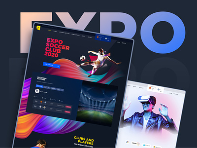 EXPO 2022 | Soccer Web Template