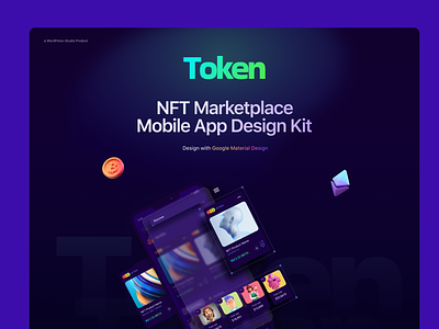 TOKEN | NFT Marketplace | Mobile App