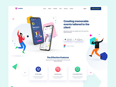 Eventry | Product Landing Page