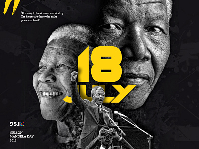 Nelson Mandela Day digital art nelson mandela day photo editing photoshop social media