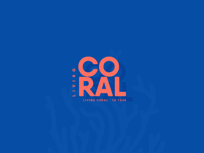 Pantone Living Coral 2019 | Typography blue color colour coral design font living coral livingcoral pantone typography vector