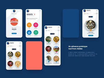 Pantone Living Coral 2019 | App Screen app concept app design color colour design living coral livingcoral pantone prototype screen design travel ui design ui ux ui ux design