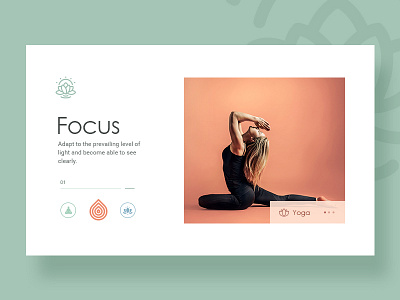 Yoga Website Design healthy landing page lifestyle meditation minimalist design ui designer ux design web design website yoga