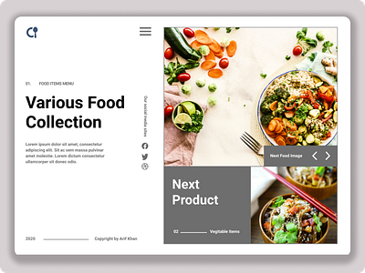 Vegetable food Shop website Template branding corporate design green hi quality id kit logo ui ux vector