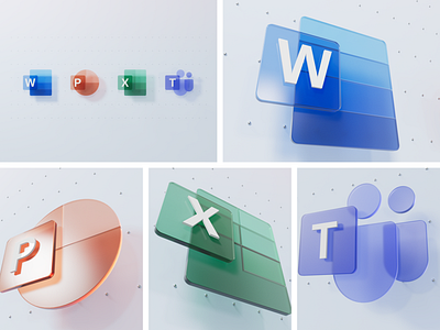 Microsoft 365 Icon 3d ae animation artificial intelligence cinema4d design fluent design fluent ui icon microsoft microsoft office ms365 ui