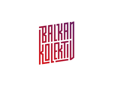 Balkan Kolektiv balkan brand croatia electronic kolektiv logo music rijeka type typography