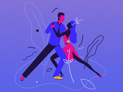 Music app art adobe illustrator adobephotoshop art dance design flat flatdesign flatillustration graphicdesign illustration music musicapp tango vector