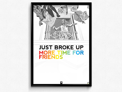 Broke Up Poster poster