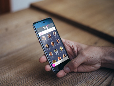 Ding.com app concept - screen 2