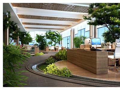 Office 3D interior design 3d architectural rendering 3d interior rendering 3d rendering