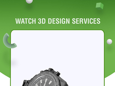 Watch 3D Model 3d rendering product rendering product visualization